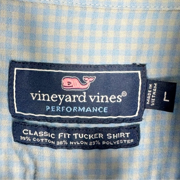 VINEYARD VINE Tucker Men's Performance Long Sleeve Button Down Collared Shirt L - Picture 7 of 7